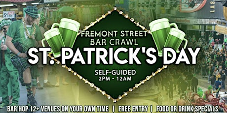 St Patrick's Day Fremont Bar Crawl (Self-Guided, 2pm-12am)