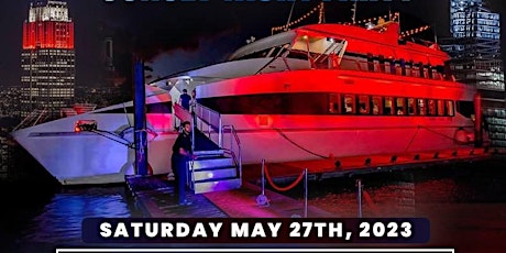 NYC Memorial Day Weekend Latin Vibes Sunset Cabana Yacht Party Cruise 2023