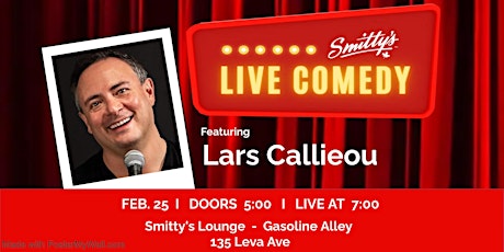 Live Stand Up Comedy Featuring  Lars Callieou