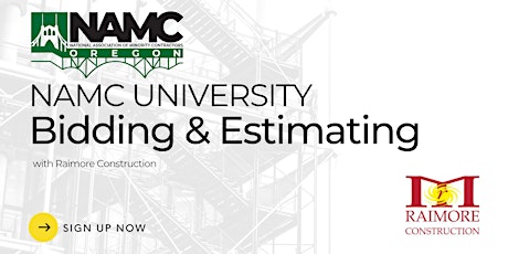 NAMC University: Bidding & Estimating