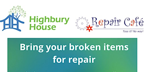 Repair Cafe - Highbury House primary image