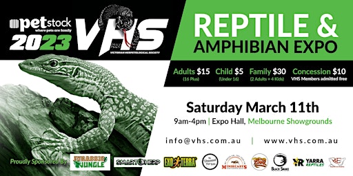 2023 VHS Reptile & Amphibian Expo