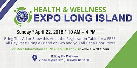 Health, Wellness & Business Expo Long Island NY primary image