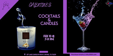 COCKTAILS AND CANDLES