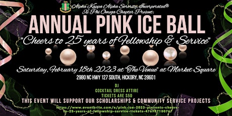 Pink Ice 2023 Presents Cheers to 25 Years of Fellowship & Service