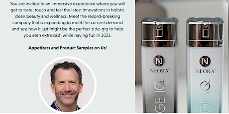 Neora Sip & Sample Showcase with EVP of Business Development Dave Flemming