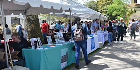 Resource Fair Tables at Autism Acceptance Day at the Philadelphia Zoo