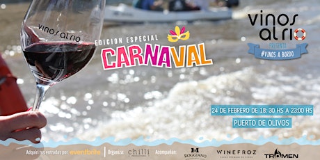 Vinos a Bordo Edición Carnaval primary image