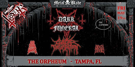 The Decibel Tour w/ Dark Funeral, Cattle Decapitation, and More in Tampa