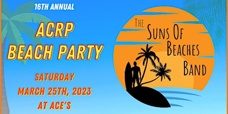 Beach Party, ACRP, 16th Annual