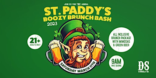 St. Paddy's Day Boozy Brunch Bash 2023