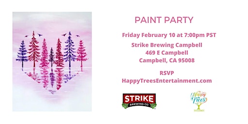 Paint Party at Strike Brewing Campbell
