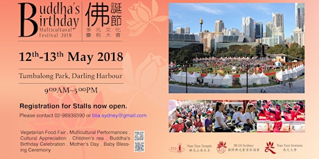 2018 Buddha's Birthday & Multicultural Festival primary image