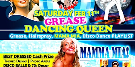 Grease Dancing Queen (Mama Mia) Night