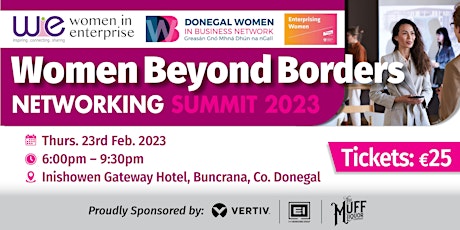 Image principale de Women Beyond Borders - Networking Summit 2023