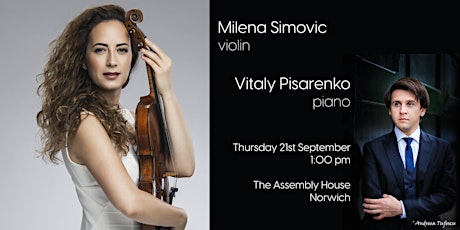 Imagen principal de Milena Simovic viola & Vitaly Pisarenko piano