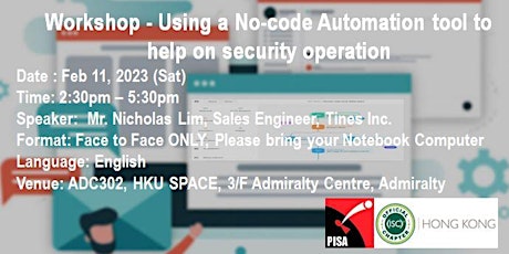 Workshop-Using a No-code Automation tool to help on security operation