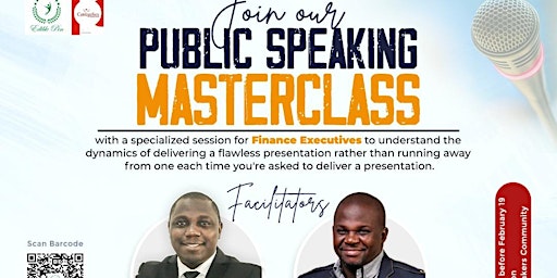 Public Speaking Masterclass