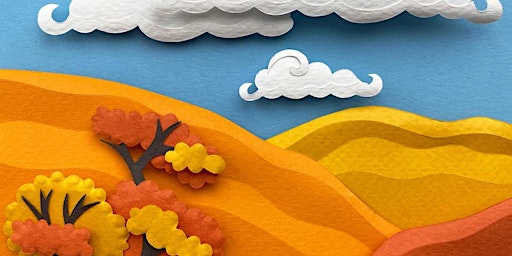 VIRTUAL: Autumn Paper Landscape with Tiffany Budzisz primary image