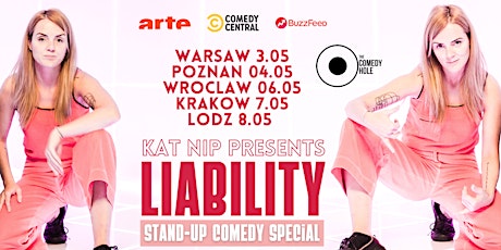 English Stand-Up Comedy Kat Nip  | LIABILITY | Lodz