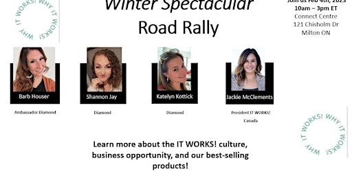 February Winter Spectacular Road Rally with ITWorks International
