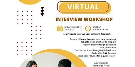 McBride Youth United Virtual Interview Workshop
