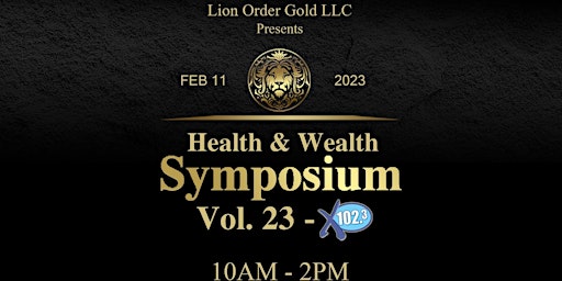 Health and Wealth Symposium Vol. 23