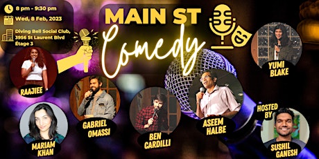 Main St. Comedy | Stand-up Comedy Show | 2023-02-0