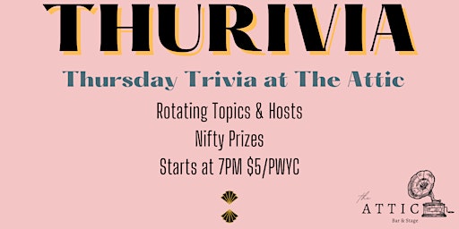 The Attic Bar & Stage presents: THURIVIA Hosted by Cabaret Calgary
