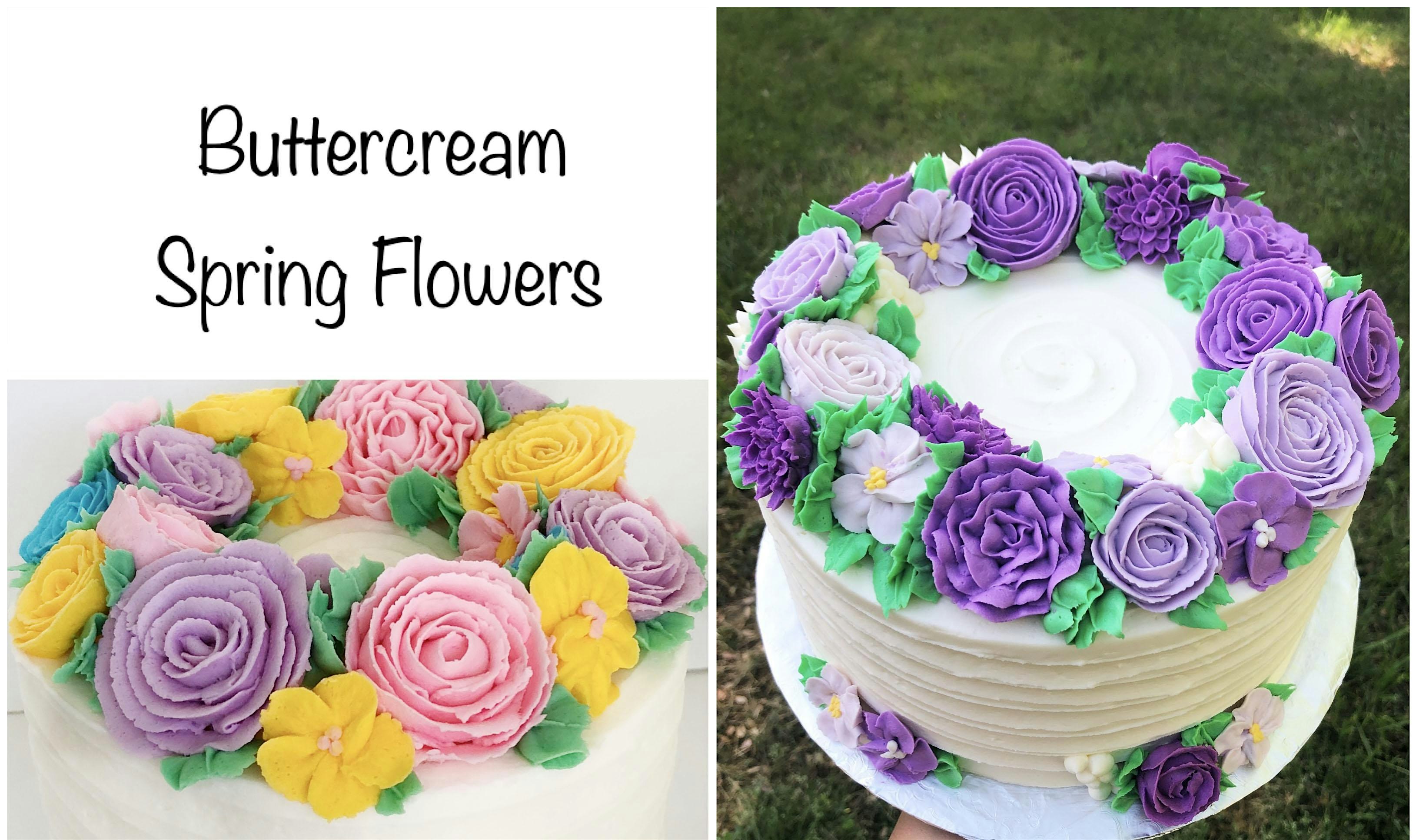 Cake4Kids Spring Buttercream Flowers Class