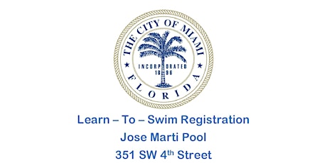 Jose Marti Pool Level 1 Swim Class Tues/Thurs (7:00PM-7:45PM) February 2023