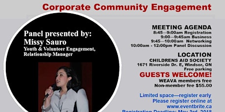 WEAVA Meeting: Corporate Community Engagement primary image