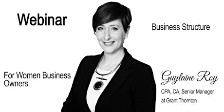 Webinar: Which Business Structure is the best fit for you? primary image