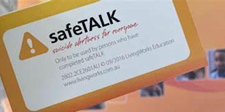 safeTALK Training for Trainers - OPEN