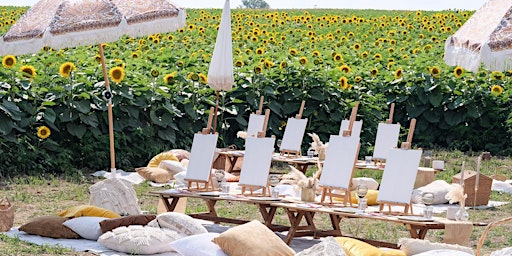 Imagem principal do evento Picnic & Paint Amongst Sunflowers