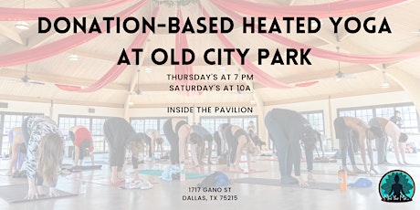 Mind Your Mat: Heated Yoga at City Park (Inside)