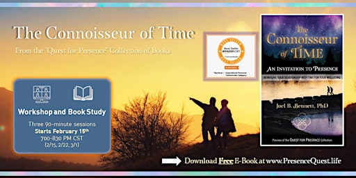 Connoisseur of Time | 3-Session Workshop & Book Study