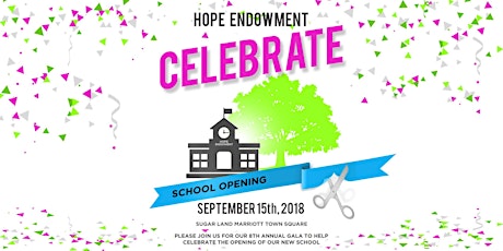 8th Annual Hope Endowment Gala -- CELEBRATE ! primary image