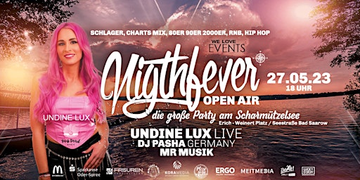 " Nightfever " Die große Openair Schlager/Mix Party am Scharmützelsee primary image