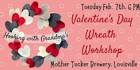 Valentine's Day Wreath Workshop primary image