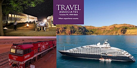 Australian Rail Travel, Outback Touring and Super Yacht Cruising primary image