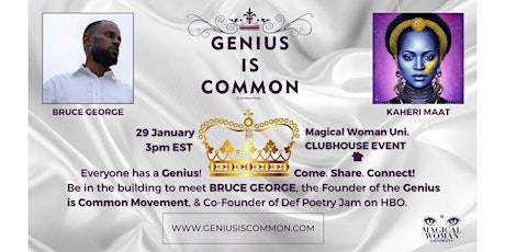 Come Share Your Genius with the World!