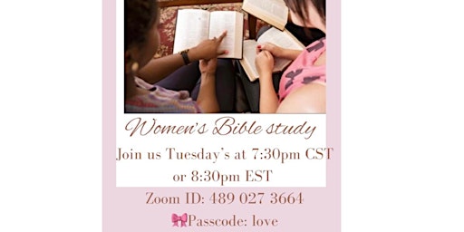Women’s Bible study group