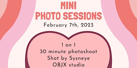 Valentines Mini Photo Sessions @ OBJX studio