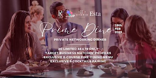 Prime Dine | Private Networking Dinner