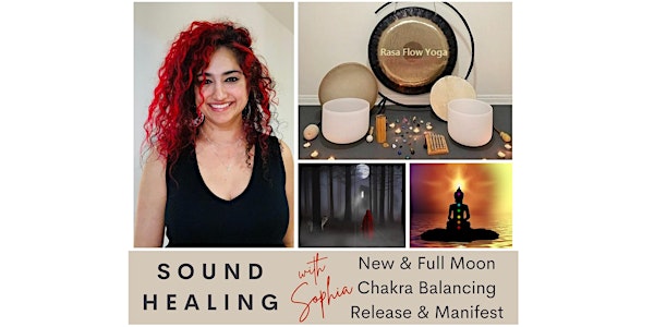 Sound Healing Meditation Chakra Clearing & Balancing + New Moon & Full Moon