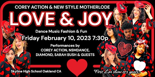 Love & Joy. Live performances of Dance Music Fashion & Fun from NSMDANCE