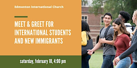Meet & Greet with International Students and New Immigrants