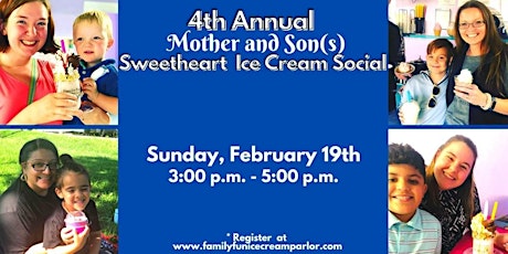 4th Annual Mother and Son Ice Cream Social