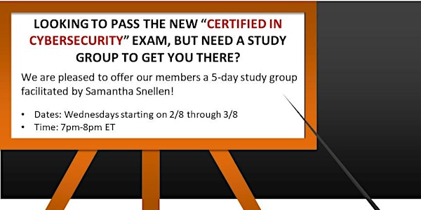 Certified in Cybersecurity Study Group